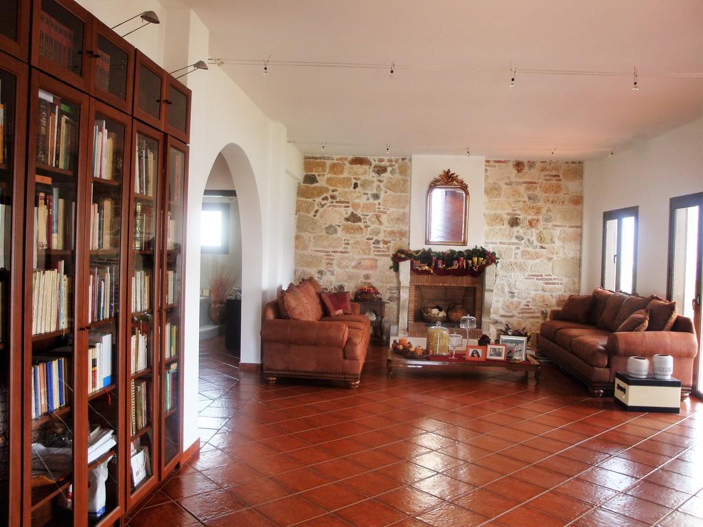 Waterfront Mediterranean Villa Skroponeria Exteriér fotografie