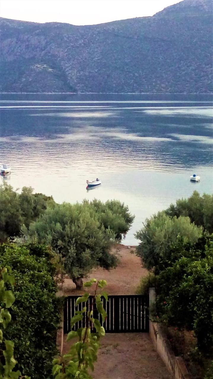 Waterfront Mediterranean Villa Skroponeria Exteriér fotografie