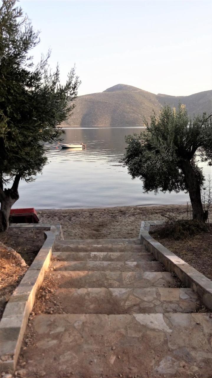 Waterfront Mediterranean Villa Skroponeria Exteriér fotografie